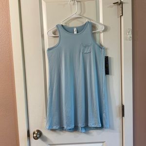 Starlight Blue Jersey Pocket Dress